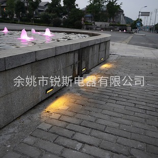 Factory wholesale embedded corner light aluminum led lighting courtyard aisle corridor night light