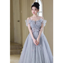 在逃公主晚礼服女2025新款高级感仙气高端轻奢小众毕业成人蓬蓬裙