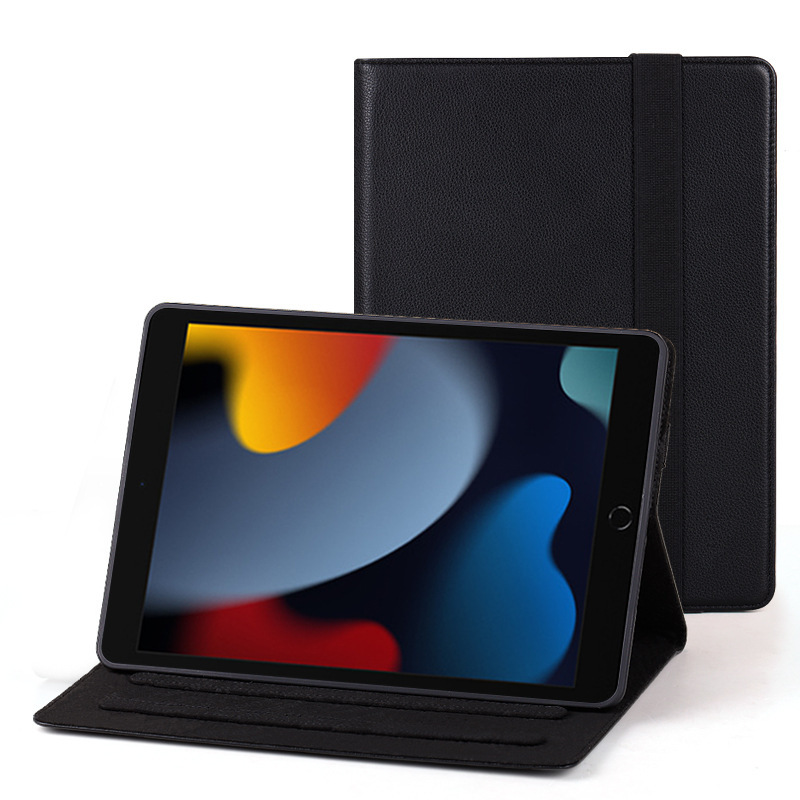 Customized Multifunctional Flip Smart Sleep Leather Case for iPad 9Th Generation Genuine Leather Protective Leather Case Suitable for Apple Series