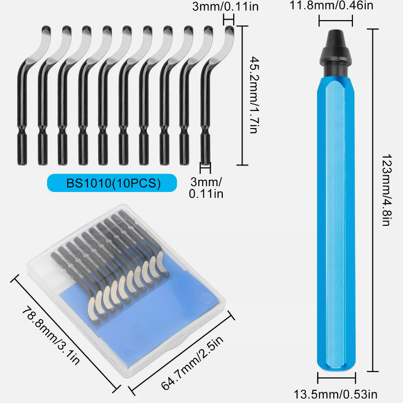 RB1000 스카이블루 + 10 블레이드 OP 백