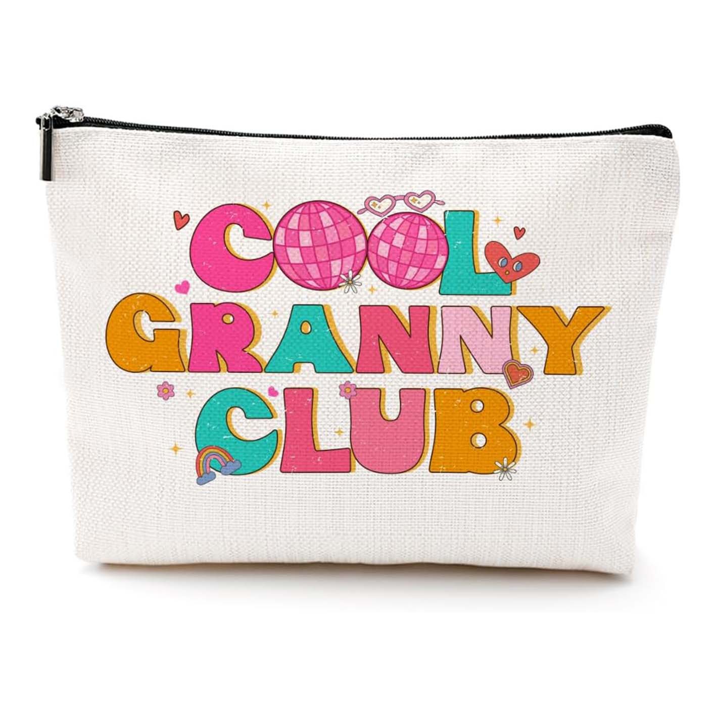 Bolsa de maquillaje de damas transfronteriza de Amazon NANA bolsas de maquillaje de patrón creativo bolsas de almacenamiento de lino bolsa de cremallera impermeable