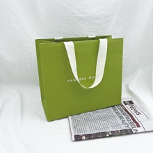 奢华手提包购物礼品纸袋带丝带数码印刷磁性封口LOGO包装奢侈品