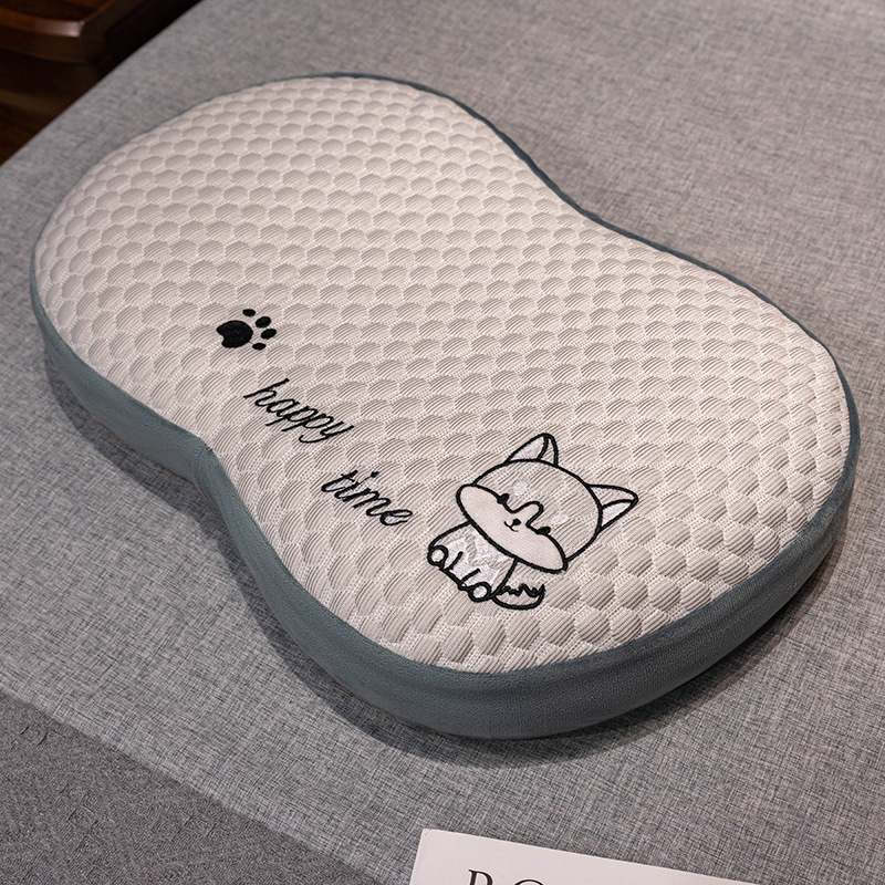 アイスシルク猫腹枕低反発枕夏腹枕睡眠枕オフィスベッド腰クッション枕|undefined