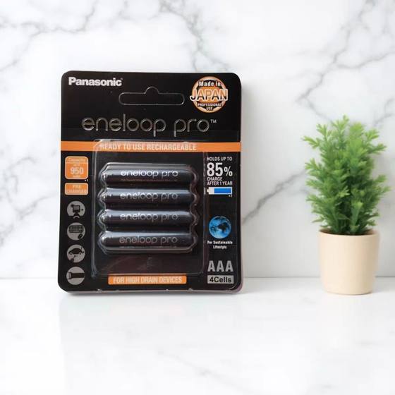 Panasonic Eneloop Pro Nickel Metal Hydride Rechargeable Battery 1.2V No. 5 No. 7 Camera Flash Ktv Microphone