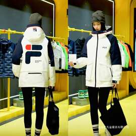 男装【原版高品质】秋冬季百搭潮流保暖连帽棉服男士痞帅棉衣