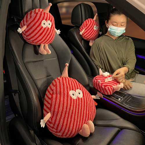 Car headrest, car neck pillow,  new original car cushion, car seat neck pillow, pair of lumbar pillows