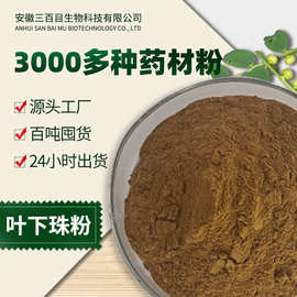 叶下珠粉细粉 叶下珍珠细粉无添加叶后珠中药粉一站式采购