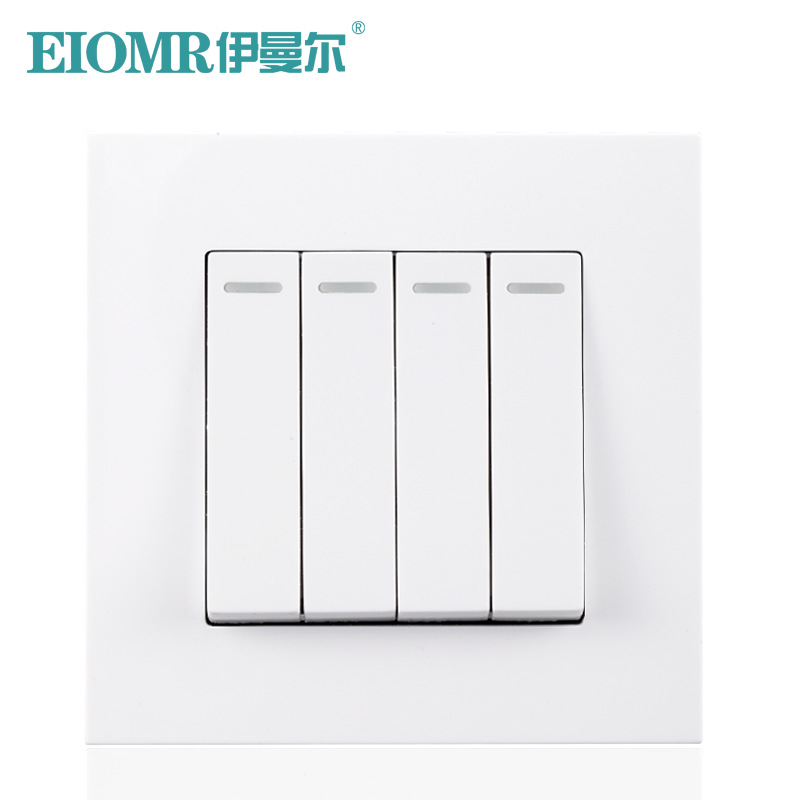 白色13a英標スイッチソケットソケットUSB typeC角穴パネル付き香港マカオ3穴英式ソケット暗