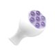 Iron powder crystal roller massager jade face roller facial beauty instrument neck manual scraping lift tension