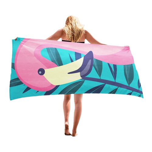 【70*140 Beach Towel Set】Ultrafine Fiber Printed Beach Towel Absorbent Towel