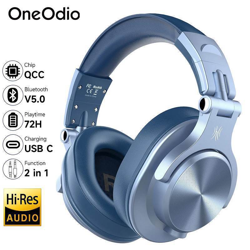 Oneodio Head-Mounted Wireless Bluetooth Monitoring Headphones Dj Mixer Instrument Universal Wired Headset Oneodio Head-Mounted Wireless Bluetooth Monitoring Headphones Dj Mixer Instrument Universal Wired Headset