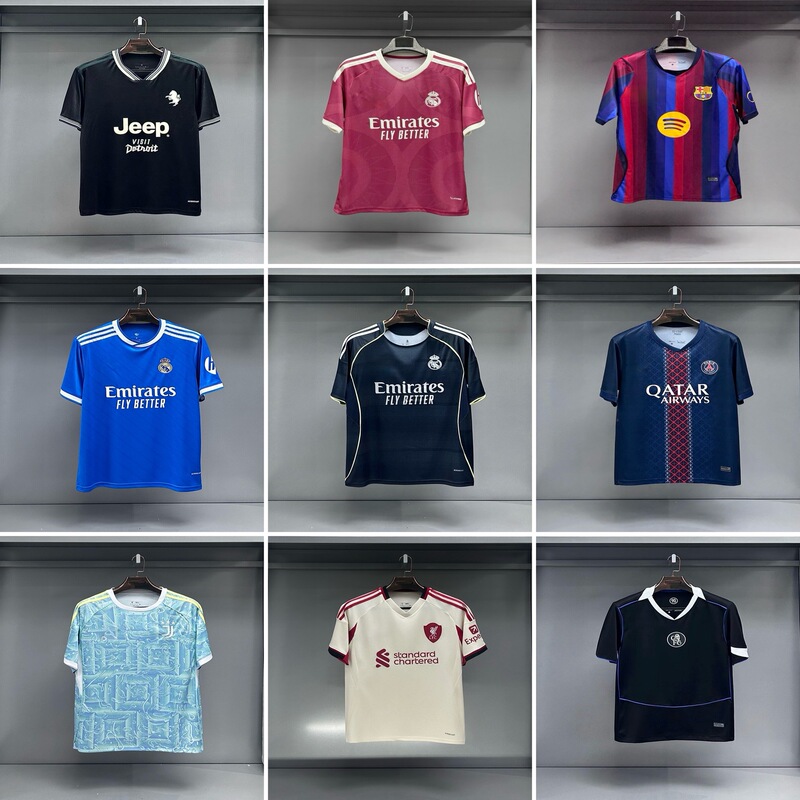 Wholesale of High-End Club Jerseys for Real Madrid, Barcelona, Arsenal, Manchester City, Chelsea, with Options for Home and Away Printing Wholesale of High-End Club Jerseys for Real Madrid, Barcelona, Arsenal, Manchester City, Chelsea, with Options for Home and Away Printing