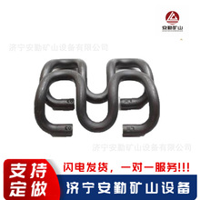 矿用E型弹条扣件批发 隧道施工43kg/m重型弹力紧固装置E型弹条