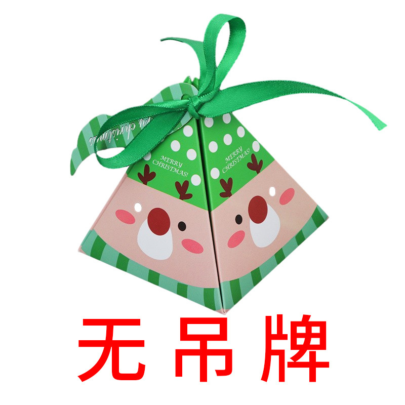 Amazon クリスマス キャンディ包装箱 クリスマスイブ 三角形キャンディボックス カートン ギフトバッグ S932 クリスマスギフトボックス|undefined