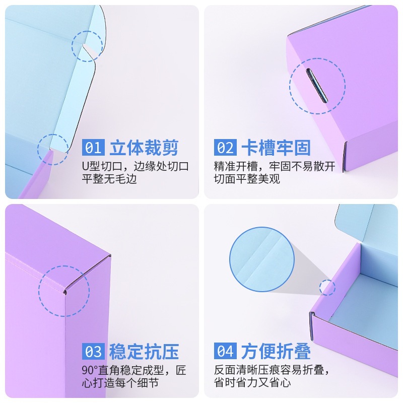 Почтовая коробка Yiyou Packaging 13x12x5 см