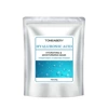 Transparent face mask with hyaluronic acid
