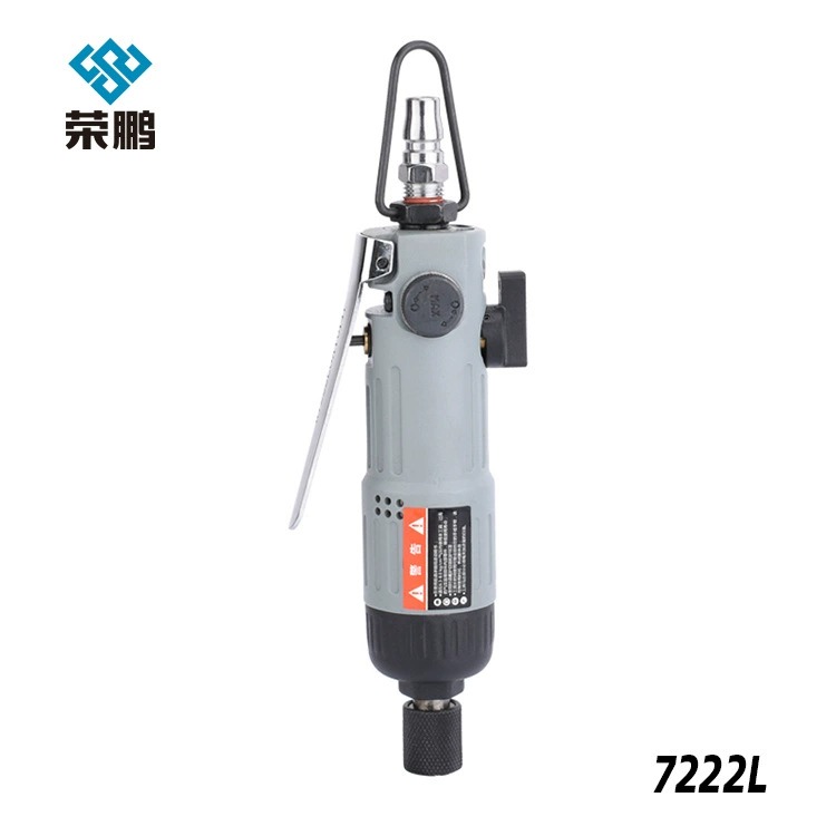 Оптовая Продажа с фабрики Пневматическая отвертка Rongpeng 5h Пневматическая прямая Пневматическая отвертка 7222 деревообрабатывающая отвертка