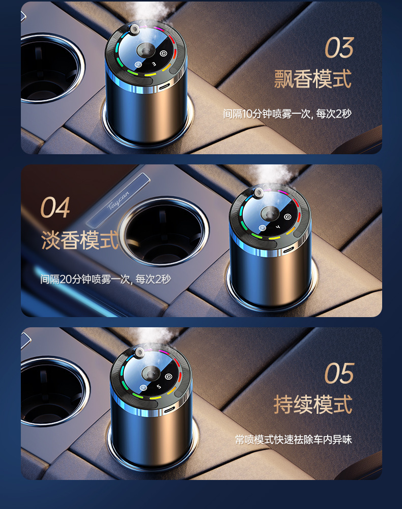 Car Air Freshener to Remove Odors, Car Interior Perfume Ornament, Long-Lasting Light Fragrance, High-End Fragrance, Premium Fragrance Factory
