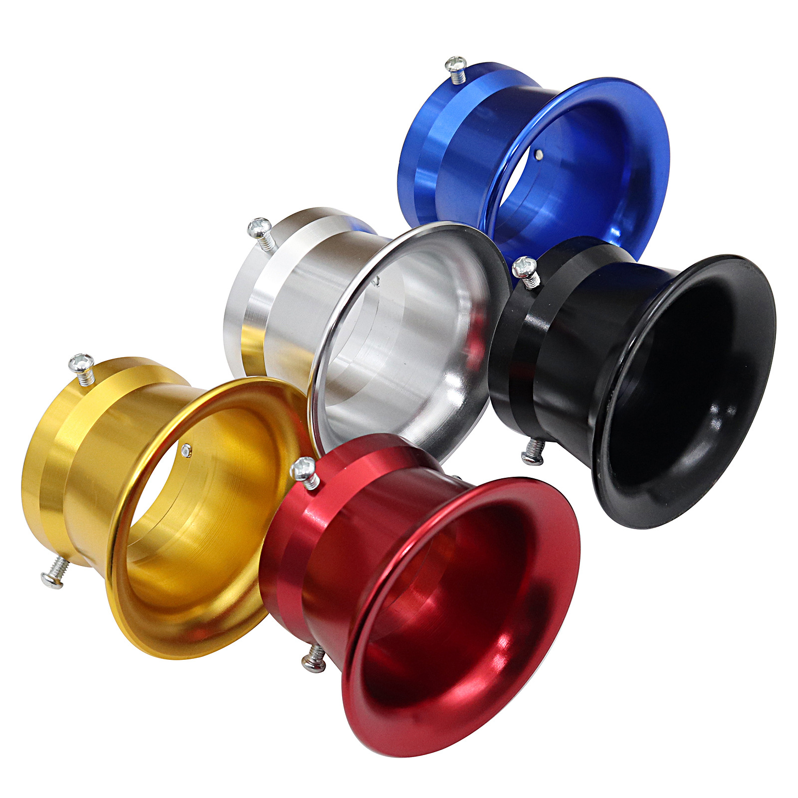 Motocicleta fuera de carretera 50mm taza de aire carburador conector de filtro de aire PWK OKO KOSO 26 28