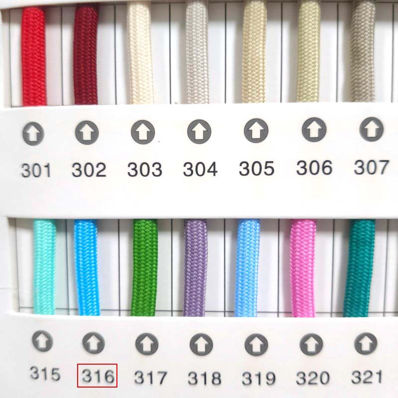 210 color 4mm color unisex cifrado cordón redondo negro y blanco cordón de zapatos casuales para zapatos blancos pequeños