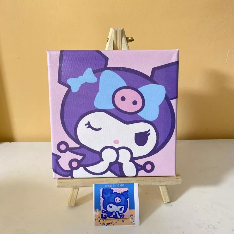 ファーボール絵画卸売DIY手作り貼り付け絵画材料パッケージ親子教育用子供用貼り付けポンポン絵画工場直販|undefined