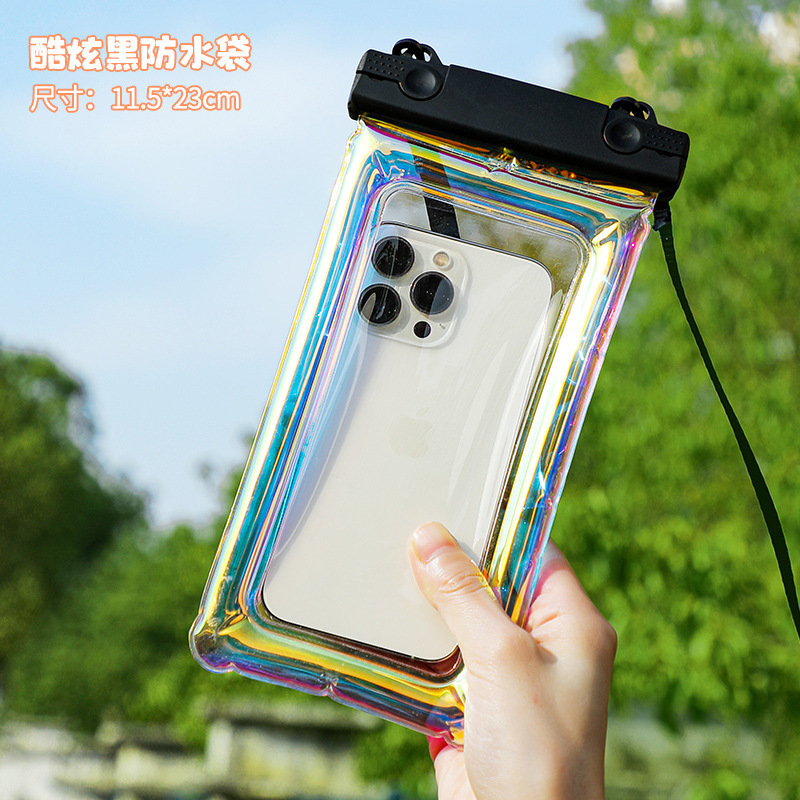 携帯電話のレーザー防水袋はタッチパネルで泳ぐことができます。|undefined