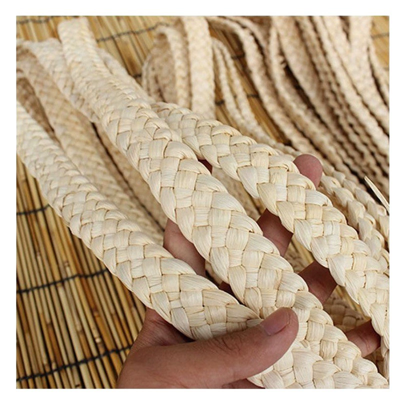 Готовые поставки кукурузной шелухи, пятипрядные плетеные материалы, ручное плетение, косы для питомцев, косы из кукурузных листьев, косы из соломы, поделки.