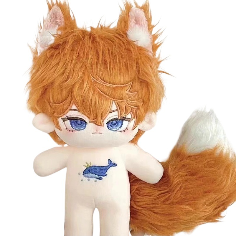 Muñeca de Algodón Zhan Yu de 20 cm, Juguete de Peluche, Muñeca de Anime para Vestir, Linda Muñeca de Niña, Regalo de Cumpleaños