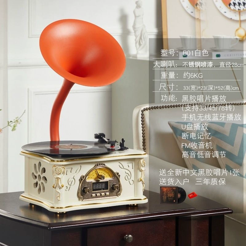 Ретро классический старомодный колонка, bluetooth