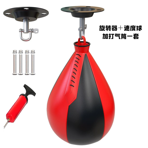 Black and red speed ball plus spinner inflator