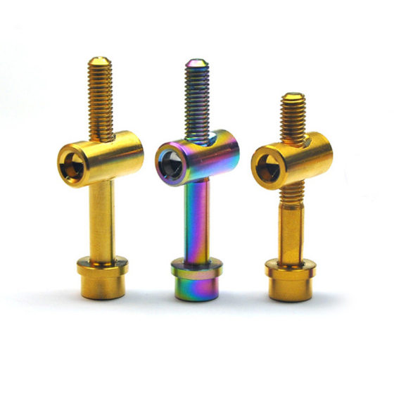 Suitable for Thomason soup god seat tube seat rod titanium alloy screw M5x30/35/40 suit road car