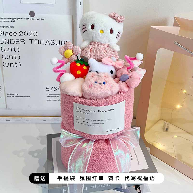 Día de San Valentín, muñecas de dibujos animados, muñecas de regalo, muñecas creativas, muñecas de regalo de cumpleaños para chicas.