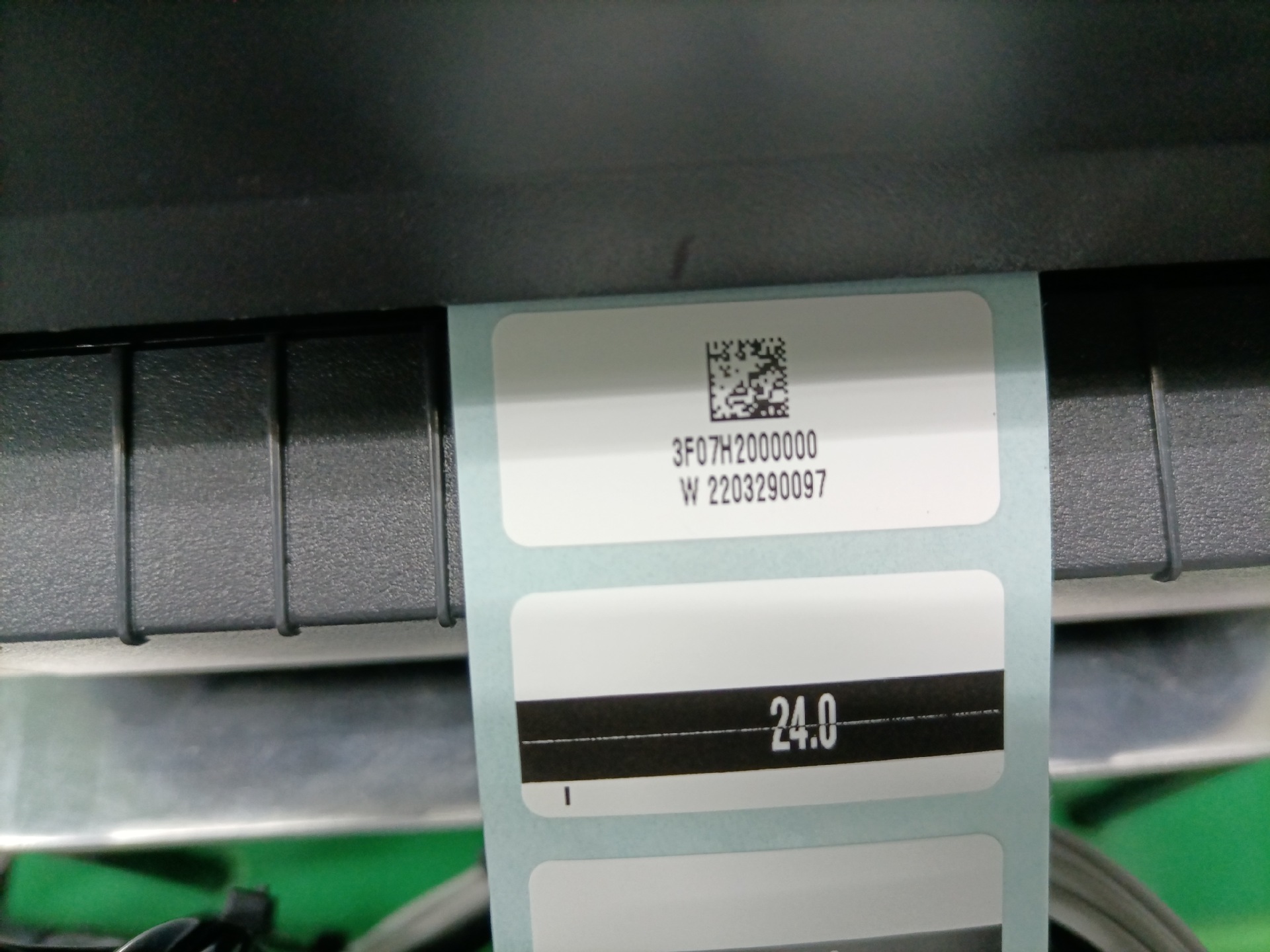 上海LINTEC YUPO 80(UV)F PA-t1107*51单排圆角多模，两模条码设