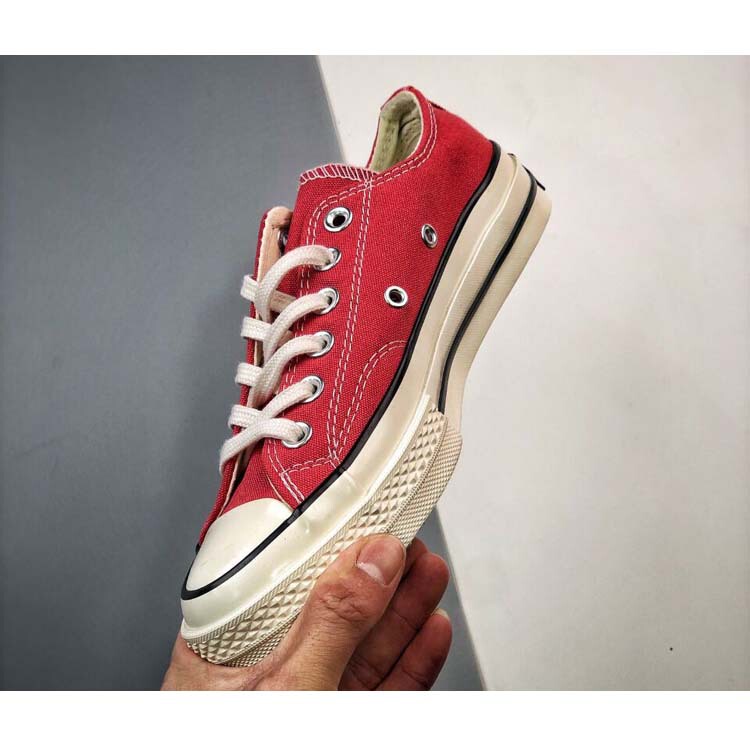 2023 New 1970s Amber Red Low-top Couple Men's Shoes Women's Shoes Canvas Shoes Sneakers