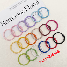 30mm��ɫ��Ȧ����h�� �_��Ȧ���Ȧƴ�����耳׿�diy�Ʒ�����