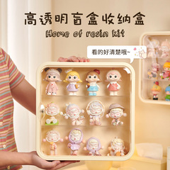 萌え粒収納展示棚透明防塵パーテーションレゴ手作り置物展示泡マット壁掛け展示ケース