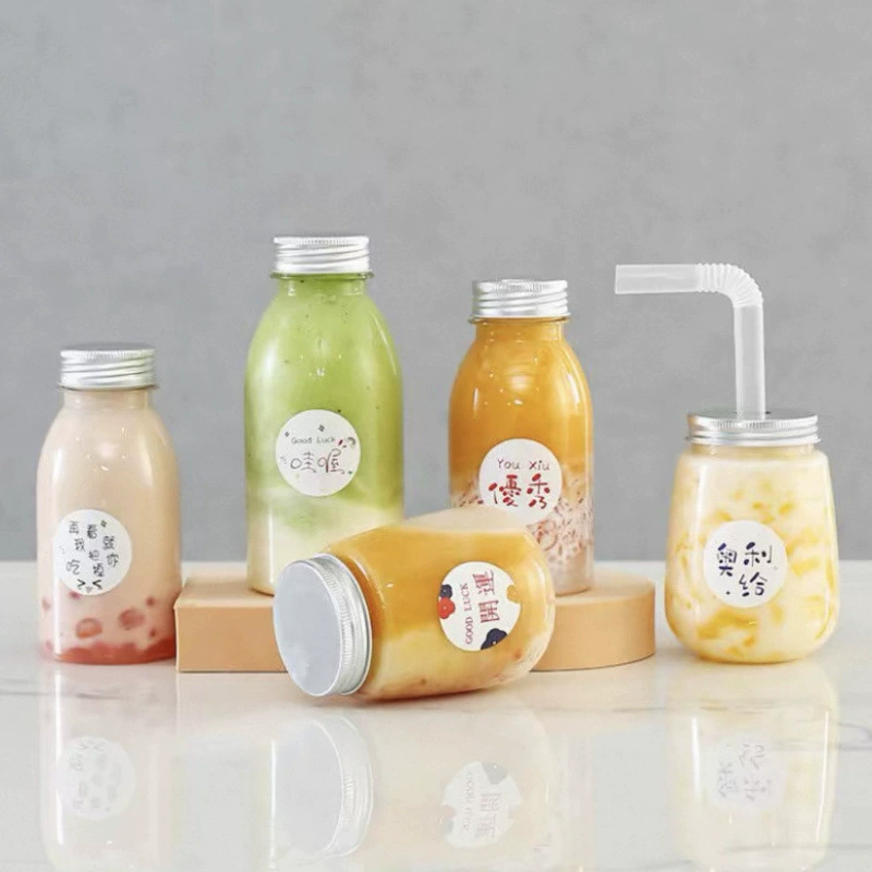 Tea cup, disposable bottle, milk tea for home use