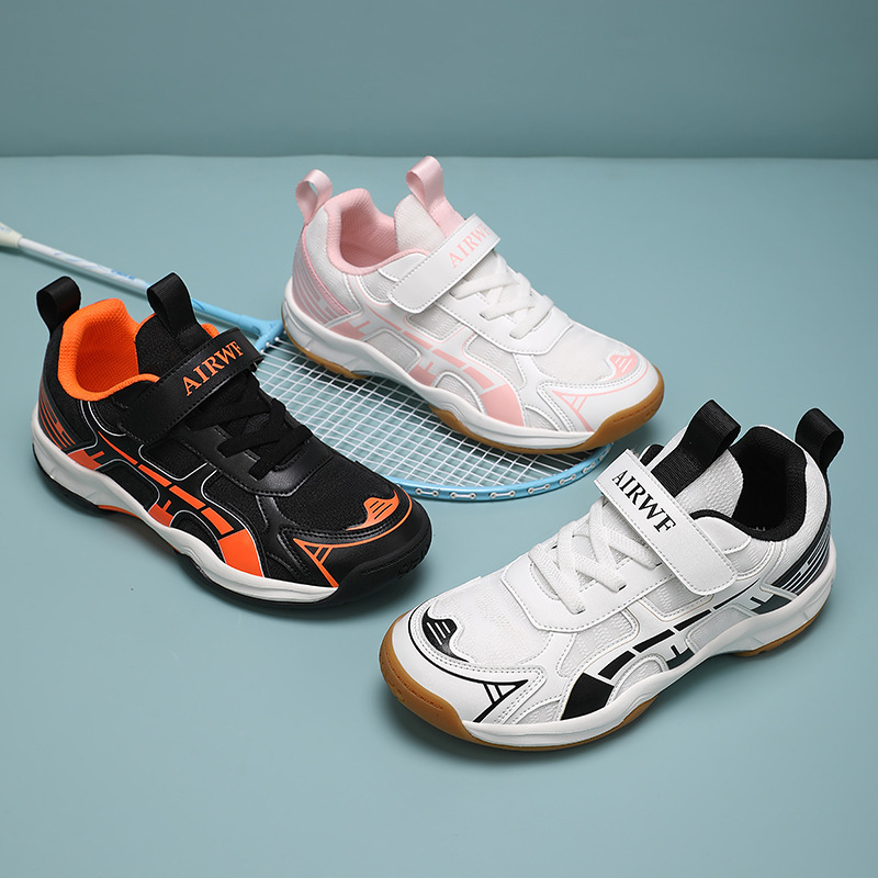 Professional Children's Badminton Shoes, Student Badminton Shoes, Breathable Non-Slip Boys' and Girls' Table Tennis Sports Shoes, Tennis Shoes