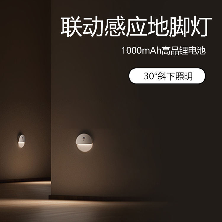 In-Stock Source Manufacturer - Wireless Motion Sensor Night Light - Rechargeable Model - Smart Motion Sensor