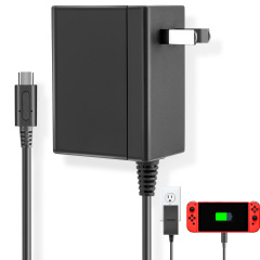 輸出可任天堂ゲーム機アダプター充電器SWITCHケーブル付き充電器nsゲーム機電源器