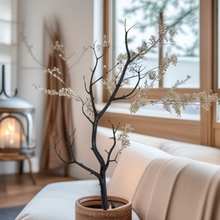 圣诞节跨境新品万圣节绿植枯枝干枝树干假树道具酒店客厅咖啡店