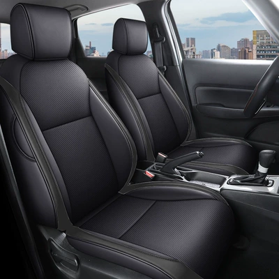 Universal seat cover: leather car cushion