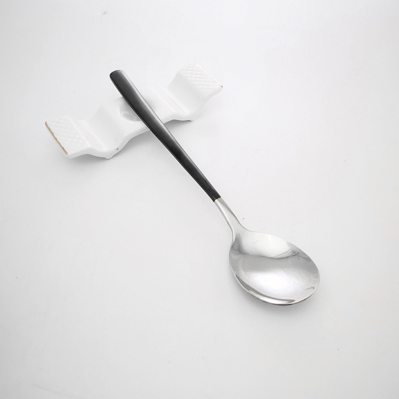 316 숟가락 하나 검정 (진공 도금)