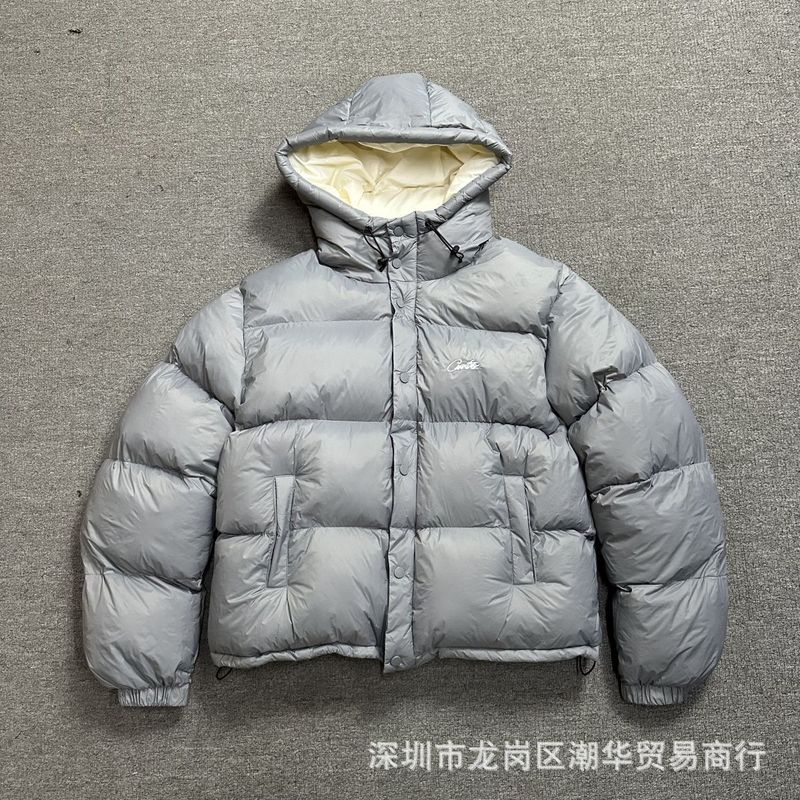 跨境 Cort 恶魔岛男女加厚潮牌连帽宽松情侣保暖棉服棉衣外套冬季|undefined