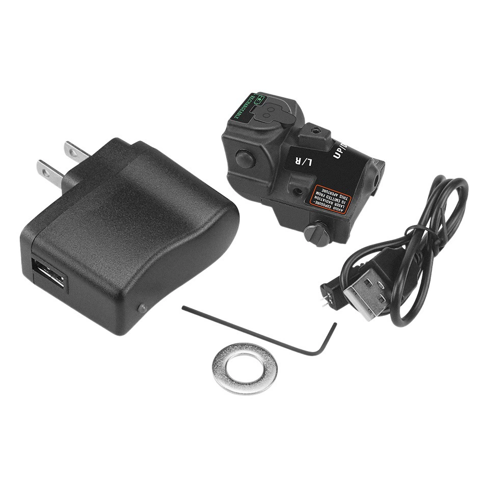 Для Taurus G2C Glock 17 18C 19 21 CZ75 5 МВт перезаряжаемая лазерная указка LS-L3