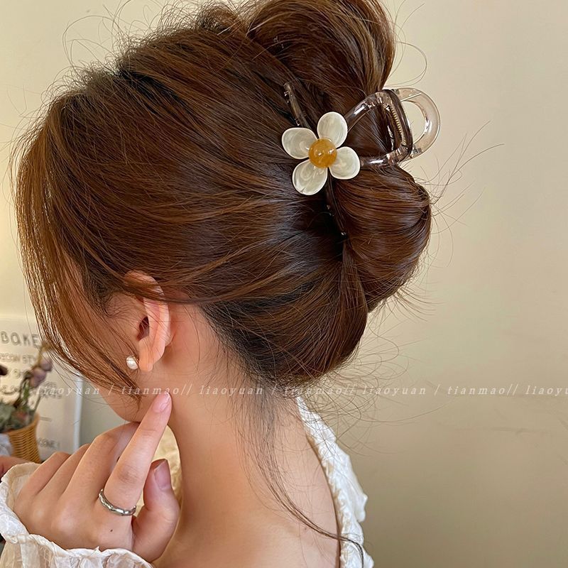 髪の量が少ない女性のためのヘアクリップ 2025 新しいハイエンドの後頭部ヘアクリップミディアムヘアシャーククリップヘッドバンド|undefined