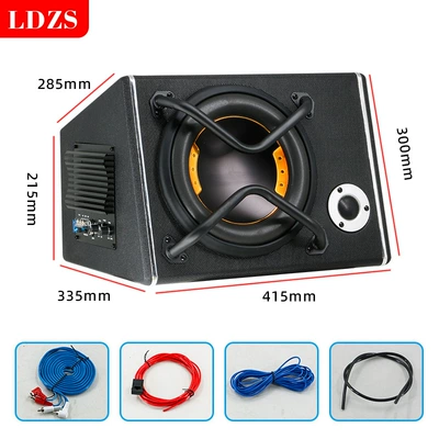 Manufacturer Wholesale Car Subwoofer 12V Active High Power with Tweeter Audio Modification 10inch Car Subwoofer (Car speaker/subwoofer) - 10inch-active-speakers-ktp-10