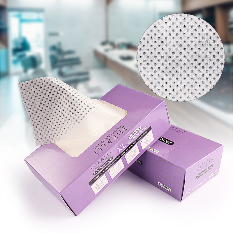 美发店圆孔透薄烫发纸发廊电发纸一次性冷烫发纸艾文热烫木浆纸质