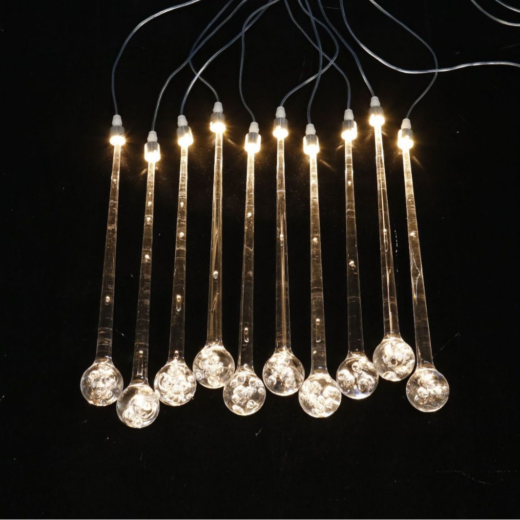 Fabricante fuente de 10 gota de agua lámpara de bodas productos de mano lámpara de bodas escenario de modelado props lámpara de atmósfera