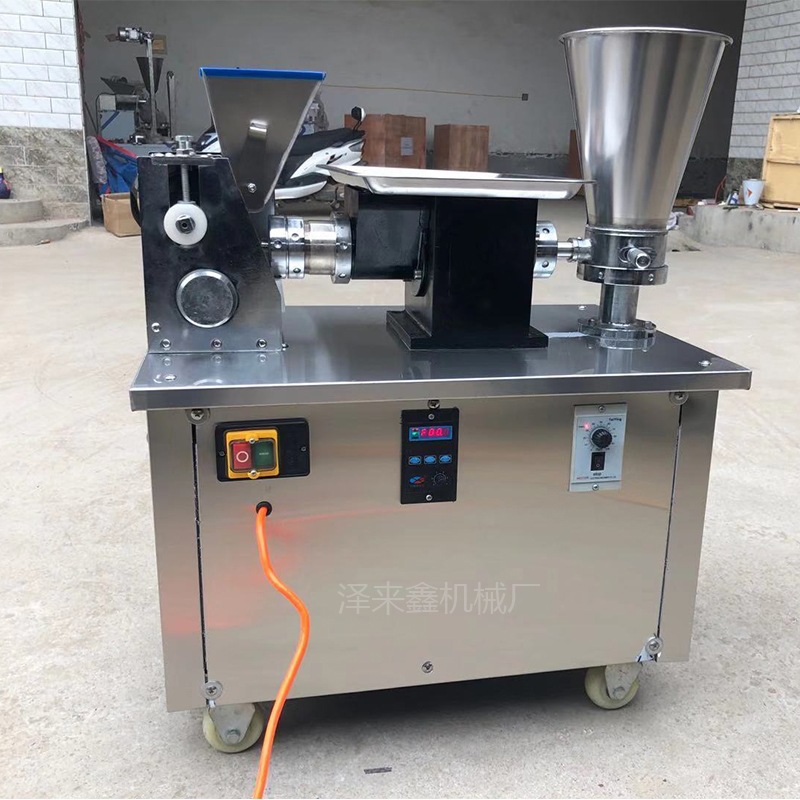 Comercial 80-tipo máquina dumpling automática pequeña máquina dumpling exportación Comercio exterior samosha Curry dumpling pot pasta máquina dumpling